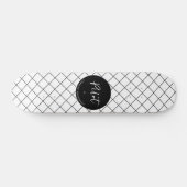 Custom Pilot Aviation School Abschluss Elegant Skateboard (Horizontal)