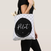 Custom Pilot Aviation School Abschluss Elegant Tasche (Von Nahem)