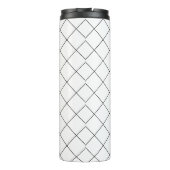 Custom Pilot Aviation School Abschluss Elegant Thermosbecher (Rückseite)