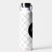 Custom Pilot Aviation School Abschluss Elegant Trinkflasche (Vorne)