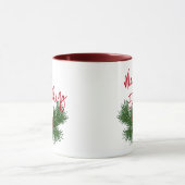 Custom Pine Cone Needles Merlin Alles Kunst Tasse (Zentrum)