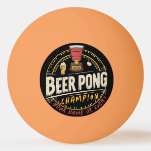 Custom Ping Pong Beer League Tischtennisball