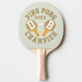 Custom Ping Pong Champion Paddle für Champions Tischtennis Schläger (Vorderseite)