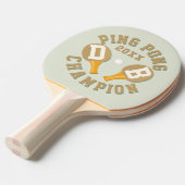 Custom Ping Pong Champion Paddle für Champions Tischtennis Schläger (Vorderseite)