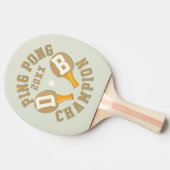 Custom Ping Pong Champion Paddle für Champions Tischtennis Schläger (Seitenansicht)