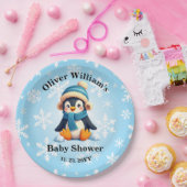 Custom Pinguin Baby Dusche Teller (Party)