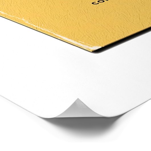 Custom Pinguin Book Cover Poster | Personalisiert (Ecke)