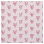 Custom Pink Awareness Ribbon Brustkrebs Fabric Stoff (Muster)