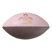 Custom Pink Birthday Girl Chick Football (Gedreht 270)