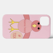 Custom Pink Birthday Girl Chick iPad Fall Case-Mate iPhone Hülle (Rückseite (Horizontal))