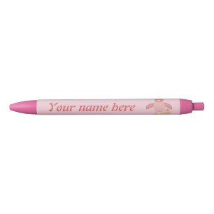 Custom Pink Birthday Girl Chick Pen Kugelschreiber