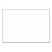 Custom Pink Birthday Girl Chick Tablecard Tischnummer (Rückseite)