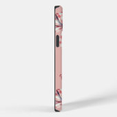 Custom Pink Coquette Bow Handy Case für sie (Rückseite / Rechts)