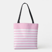 Custom Pink Coquette Monogram (B) Tasche (Rückseite)