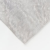 Custom Pink Flamingo Tropical Sandy Beach Modern Fleecedecke (Ecke)