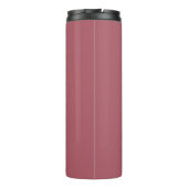 Custom Pink Floral Tumbler Graduation Gift for Her Thermosbecher (Rückseite)