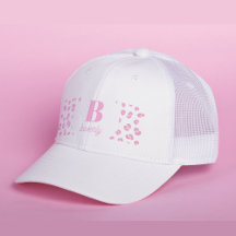 Custom Pink Girl Trucker Hat