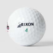 Custom Pink Golf Cart Golfball (Logo)