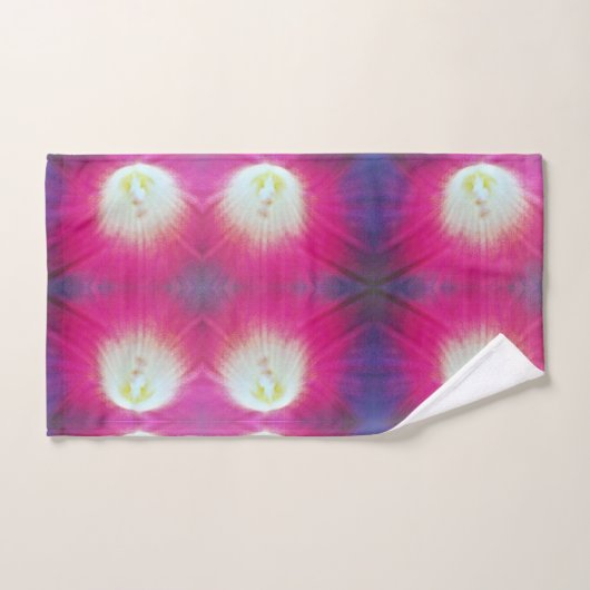 Custom Pink Lila Bath Handtuch Set (Handtuch)