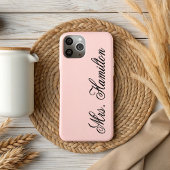 Custom Pink Phone Case für Frauen, Bridal Geschenk