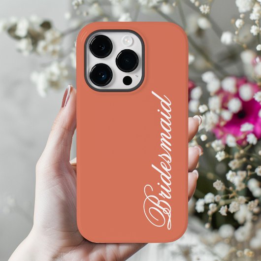 Custom Pink Phone Case für Frauen, Bridal Geschenk