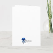 Custom Pink Princess Happy Birthday Card Karte (Rückseite)