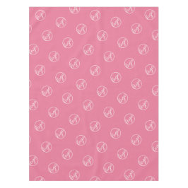 Custom Pink Restaurant Trade Show Logo Business Tischdecke