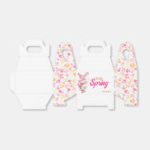 Custom Pink Spring Flower Fevor Box Geschenkschachtel (Ungefaltet)
