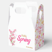 Custom Pink Spring Flower Fevor Box Geschenkschachtel (Geöffnet)