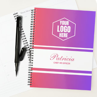 Custom Pinky Girly Company Branding Corporate Gift Planer