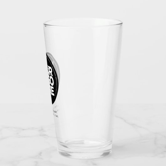 Custom Pint Glass Glas (Links)