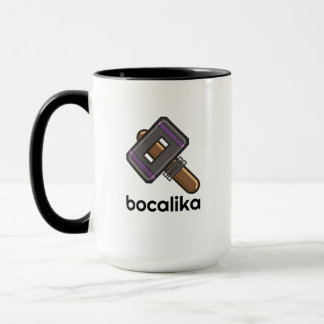 Custom Pixel Hammer Logo Mug – Editable Text Tasse