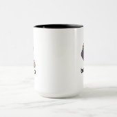 Custom Pixel Hammer Logo Mug – Editable Text Tasse (Zentrum)