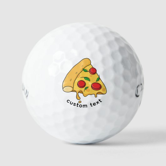 Custom Pizza Design Golf Ball Gift - Callaway  (Vorderseite)