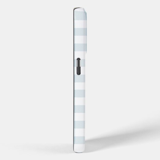 Custom Plaid Mr & Mrs iPhone Case Gift for Wife (Rückseite / Rechts)