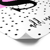 CUSTOM - Plakat - Kleinschreibung (Ecke)