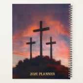 Custom Planer Jesus Lion Sunset Cross Hintergrund (Rückseite)