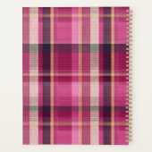 Custom Planner Gingham Pattern Style Planer (Rückseite)