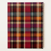 Custom Planner Gingham Pattern Style Planer (Rückseite)