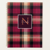 Custom Planner Gingham Pattern Style Planer (Vorderseite)