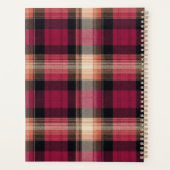 Custom Planner Gingham Pattern Style Planer (Rückseite)