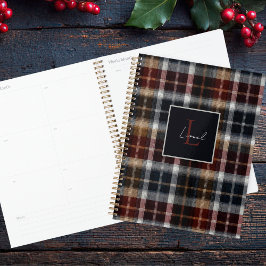 Custom Planner Gingham Pattern Style Planer