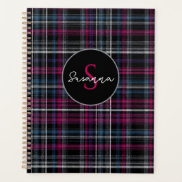 Custom Planner Gingham Pattern Style Planer