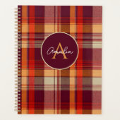 Custom Planner Gingham Pattern Style Planer (Vorderseite)