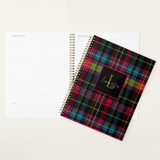 Custom Planner Gingham Pattern Style Planer (Anzeige)