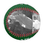 Custom Player Team Logo 2 Photo Green Baseball (Vorderseite Links)