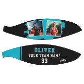 Custom Player's Name Number Team 2 Photo Basketball (Panele)