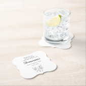 Custom Please Do Not Take My Drink Wedding Untersetzer (Vor Ort)