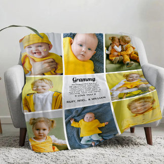 Custom Poem to Grandma Nana from Grandkids Photo Sherpadecke
