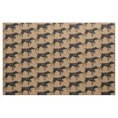 Custom Pointer Dog Fabric Stoff (Fat Quarter (45,7 x 55,9 cm))